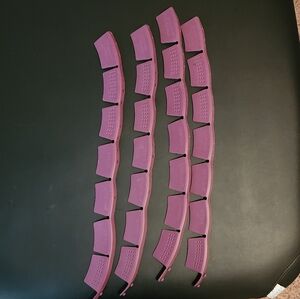 Adjustable Silicone Pie Crust Protectors Set Of 4